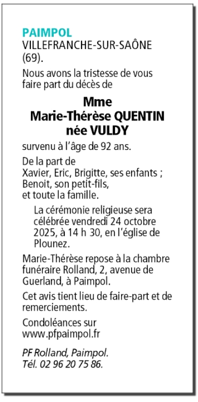 Image Annonce nécrologique