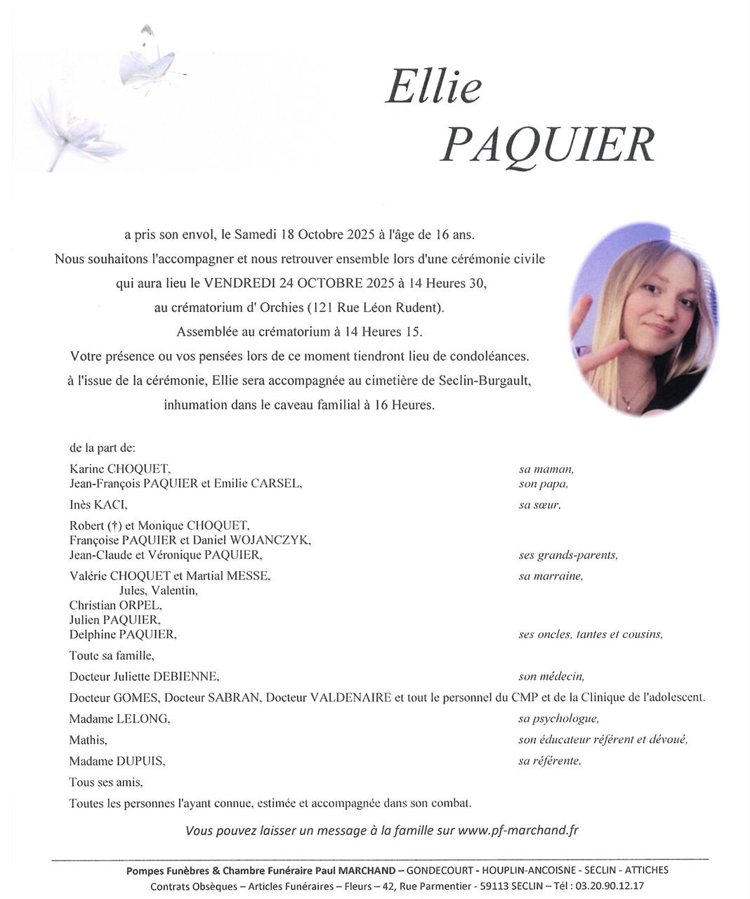 Image Faire-part d' Ellie
