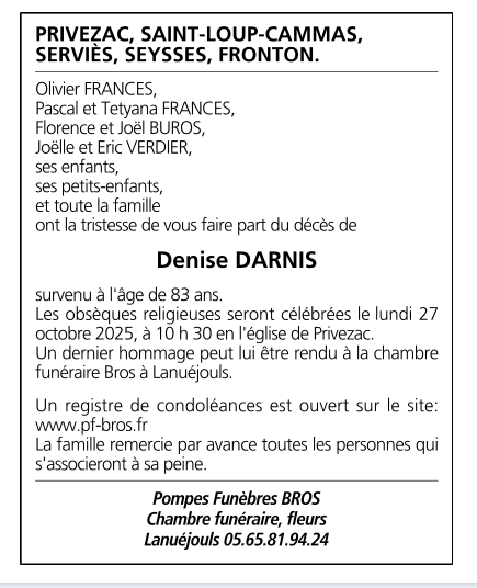Image Annonce nécrologique