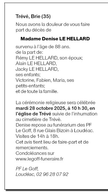 Image Annonce nécrologique