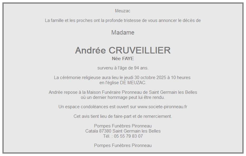 Image Annonce nécrologique