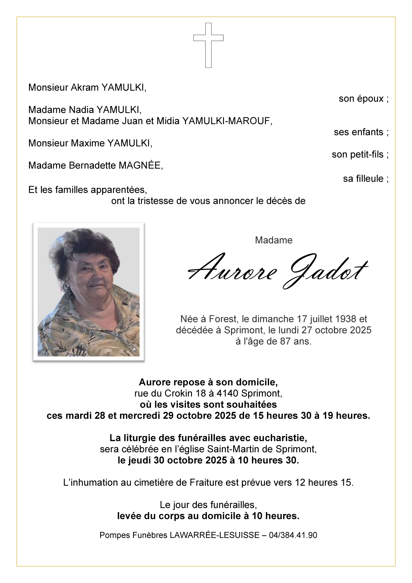 Image Annonce nécrologique