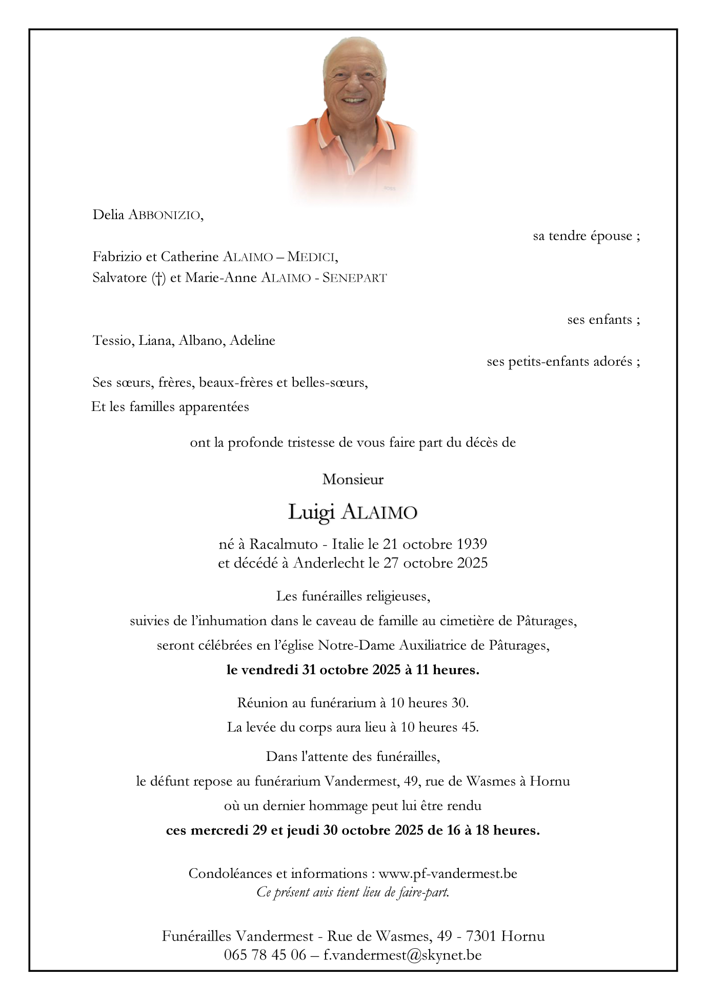 Image Annonce nécrologique