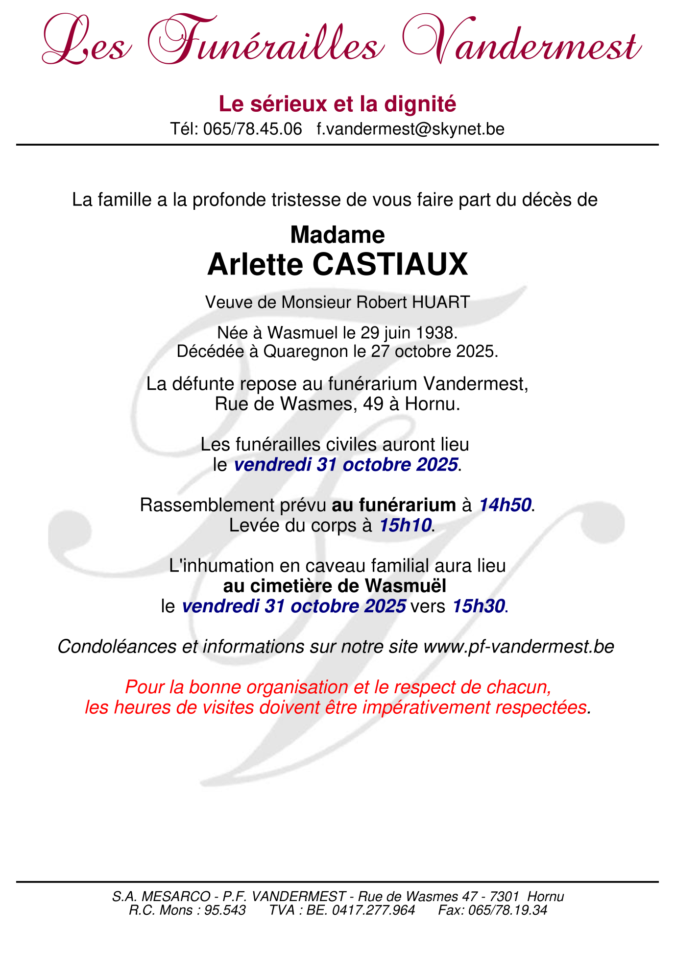 Image Annonce nécrologique