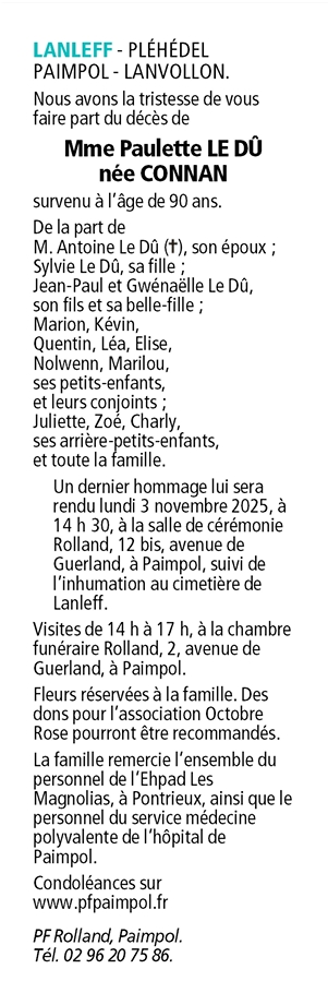 Image Annonce nécrologique