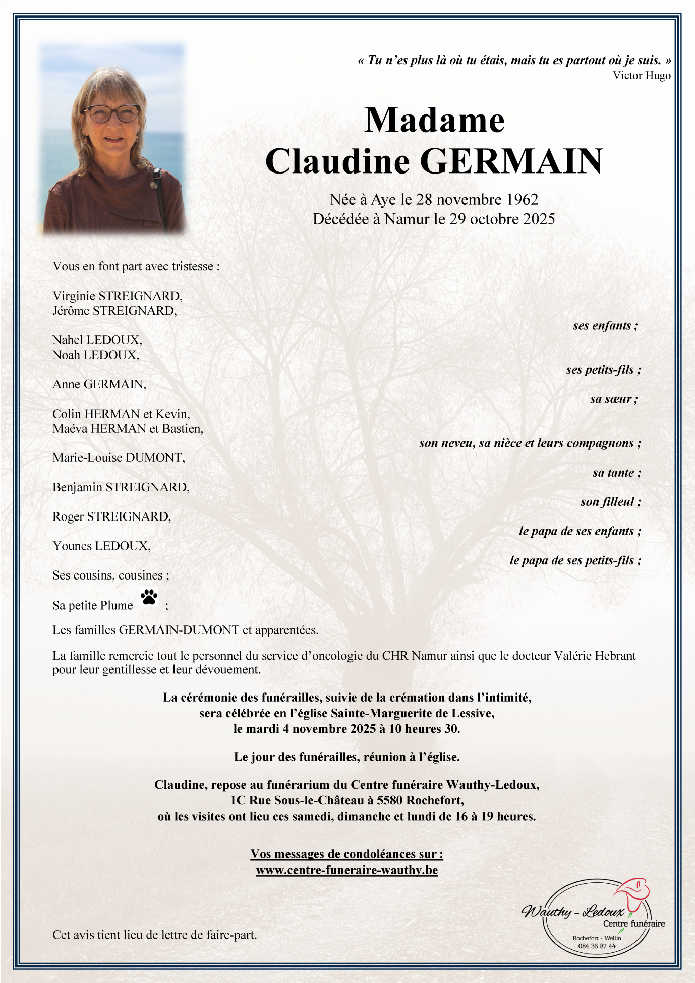 Image Annonce nécrologique