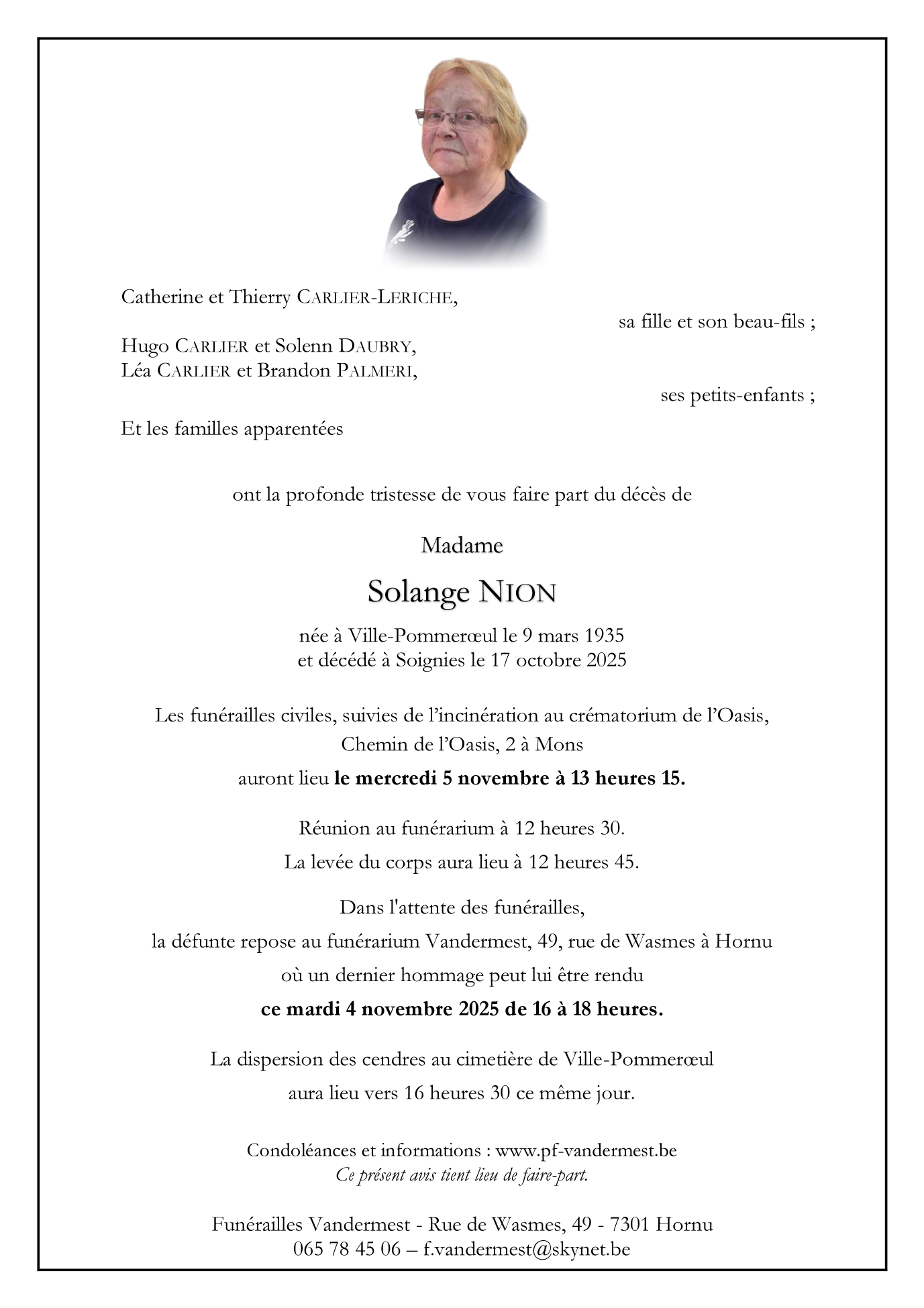 Image Annonce nécrologique