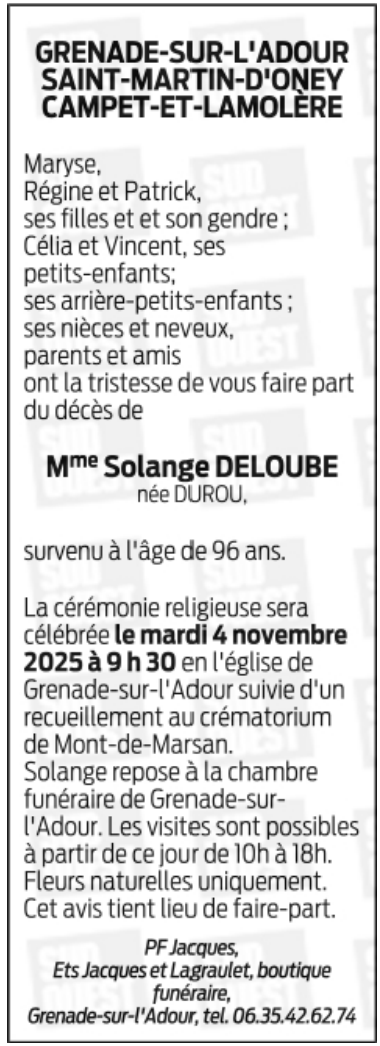 Image Annonce nécrologique