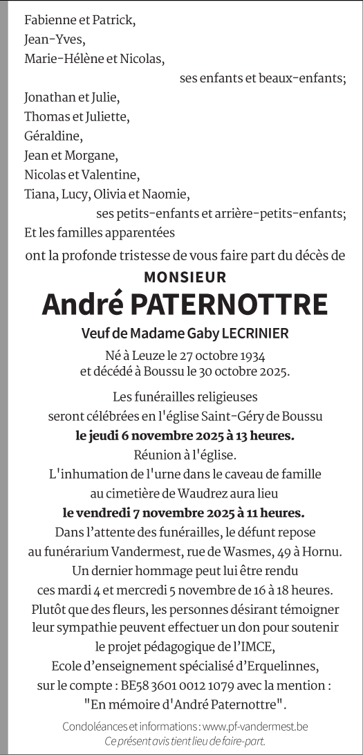 Image Annonce nécrologique