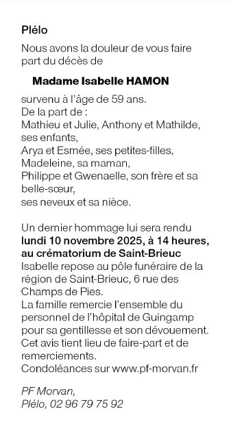 Image Annonce nécrologique