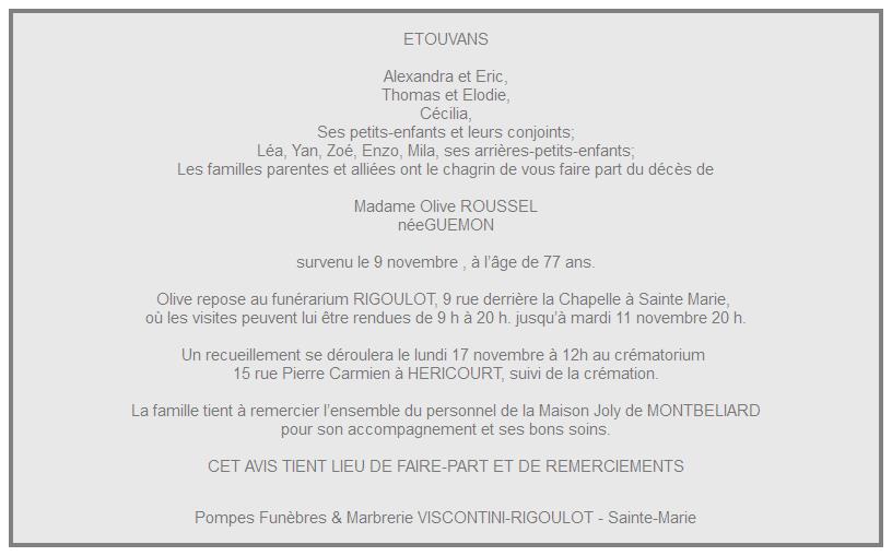 Image Annonce nécrologique