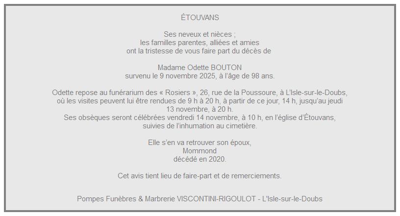 Image Annonce nécrologique