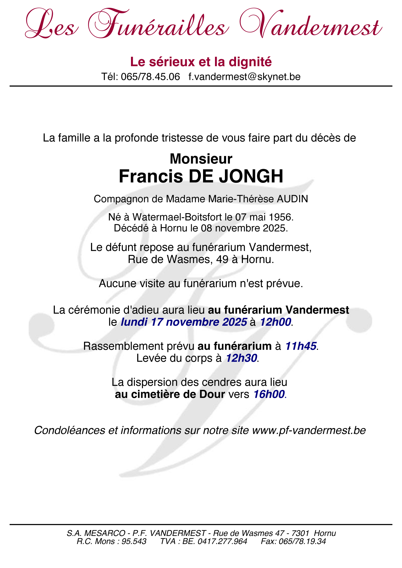 Image Annonce nécrologique