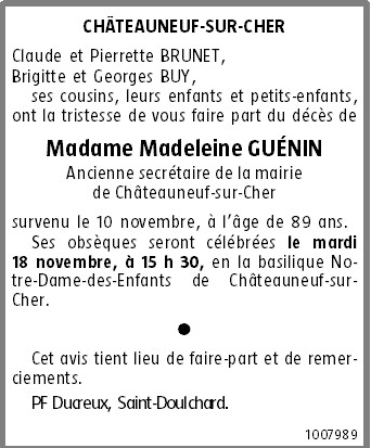 Image Annonce nécrologique