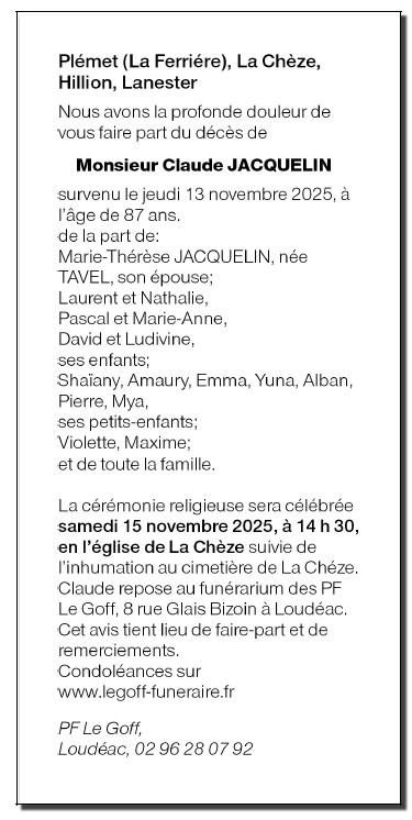 Image Annonce nécrologique