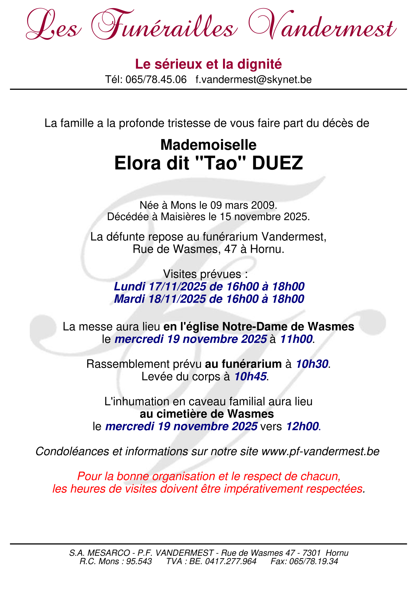 Image Annonce nécrologique