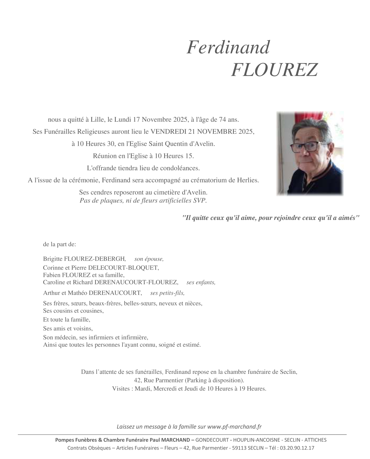 Image Faire-part de Ferdinand