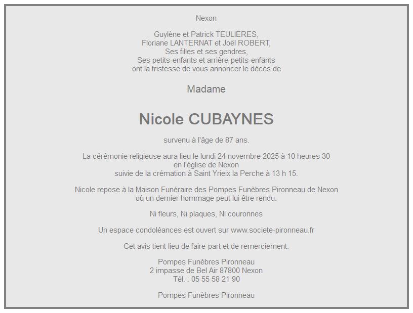 Image Annonce nécrologique