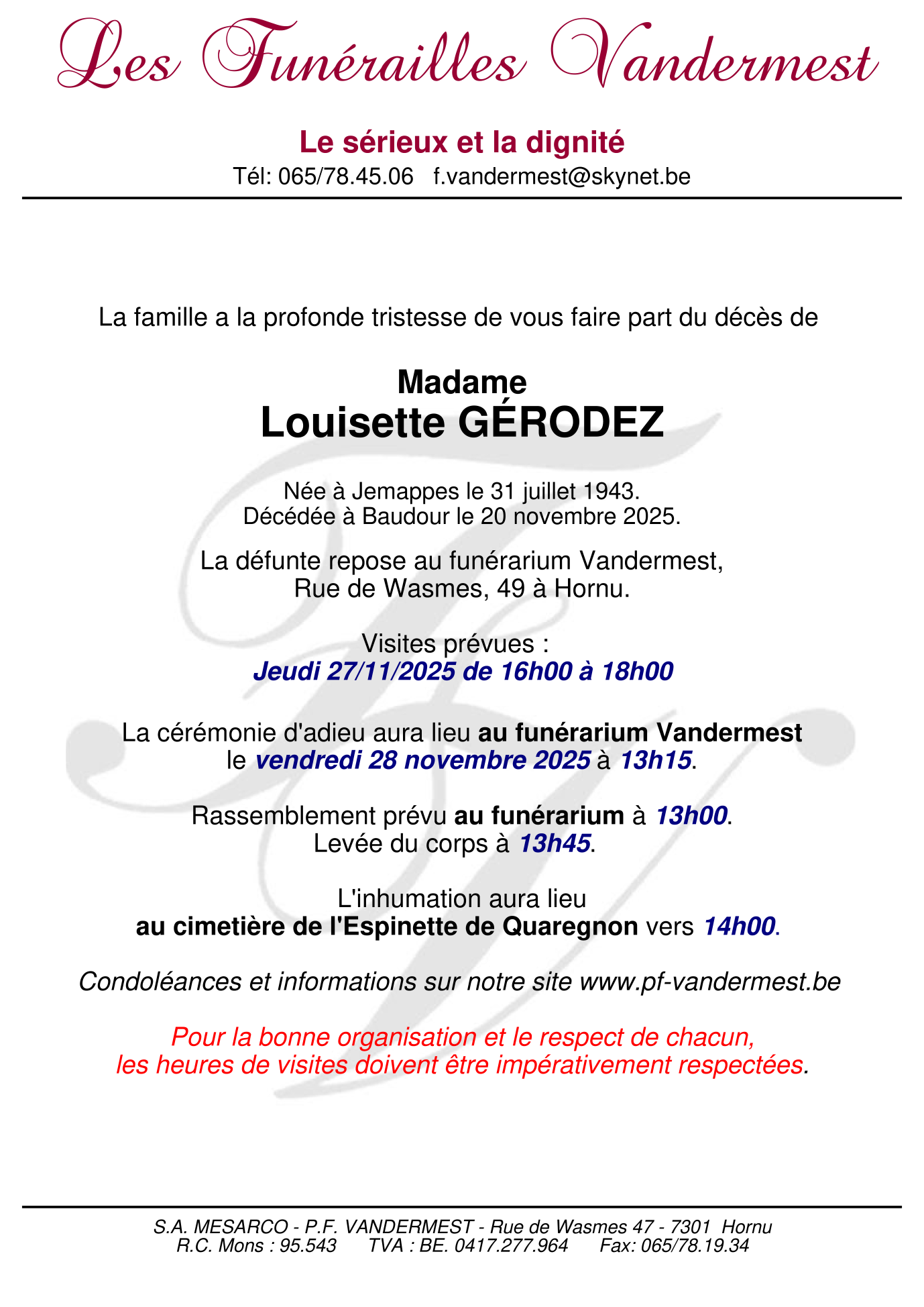 Image Annonce nécrologique