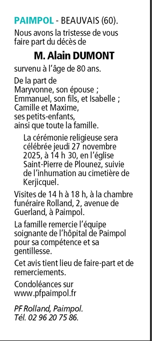 Image Annonce nécrologique