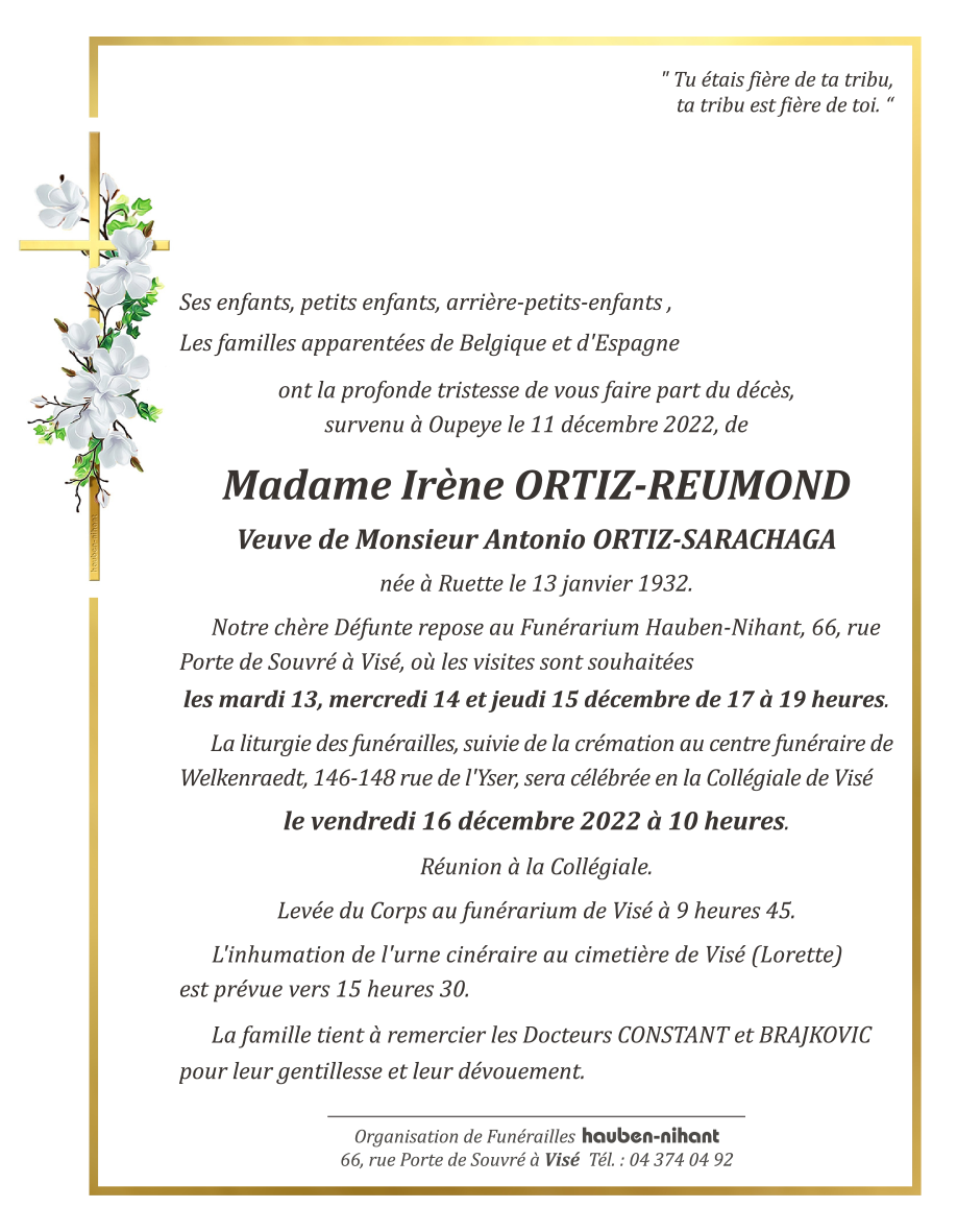 Image Annonce nécrologique