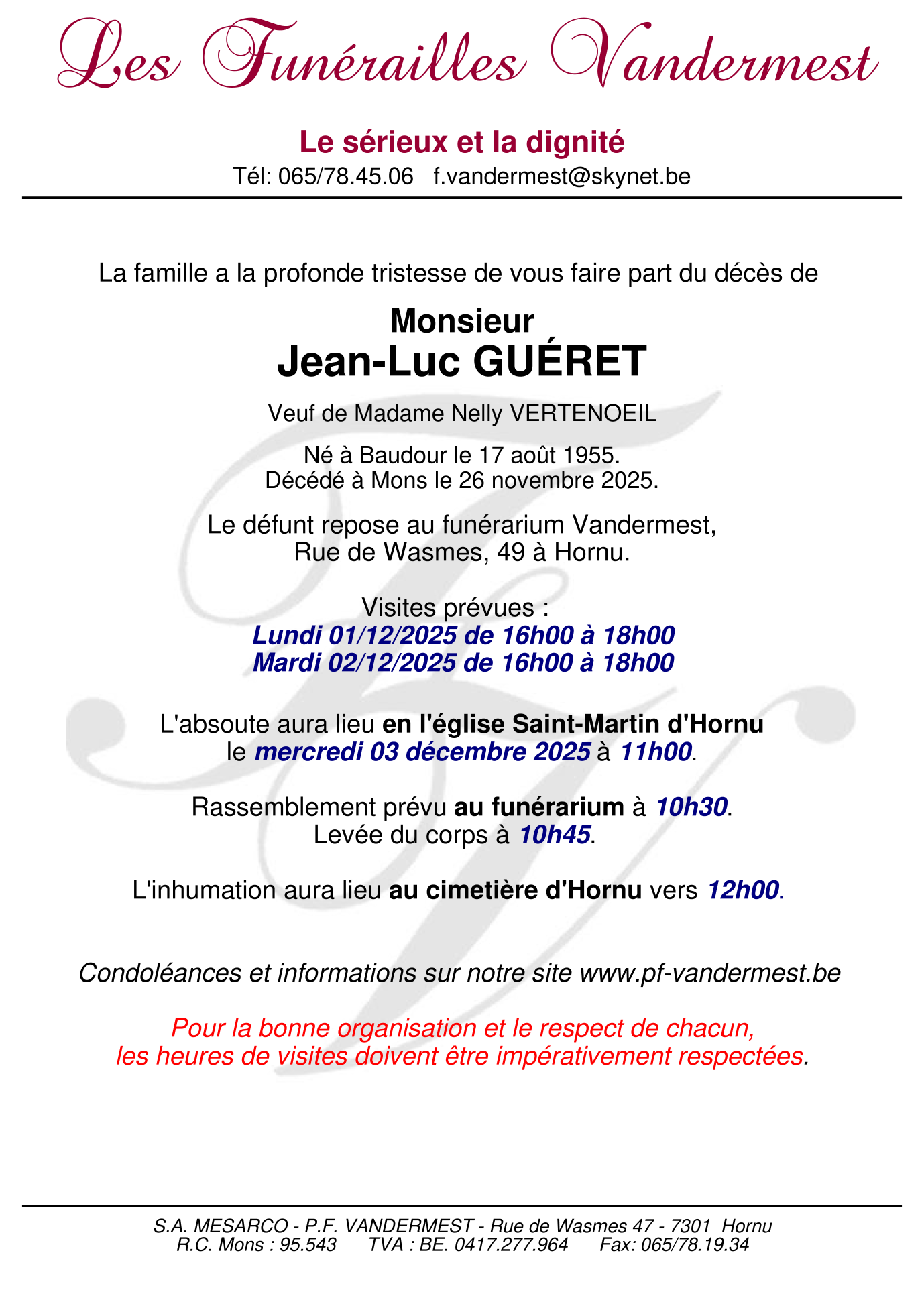 Image Annonce nécrologique