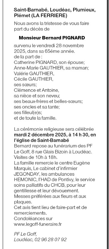 Image Annonce nécrologique