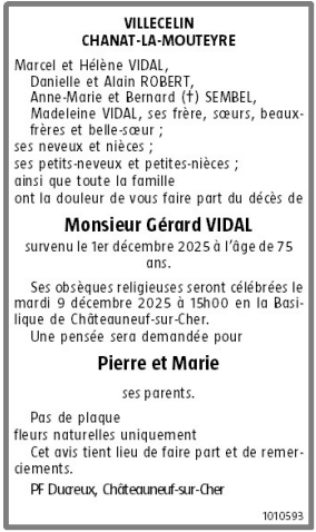 Image Annonce nécrologique