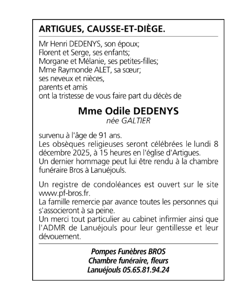 Image Annonce nécrologique