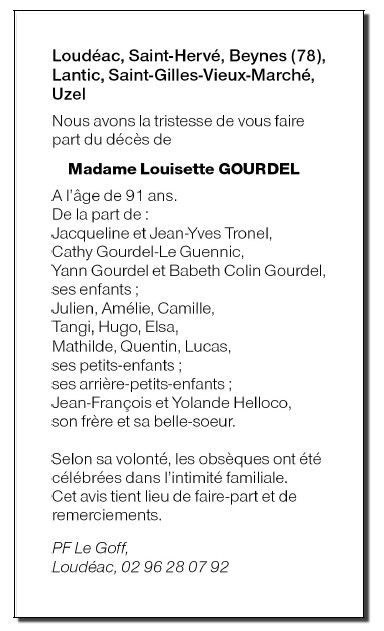 Image Annonce nécrologique