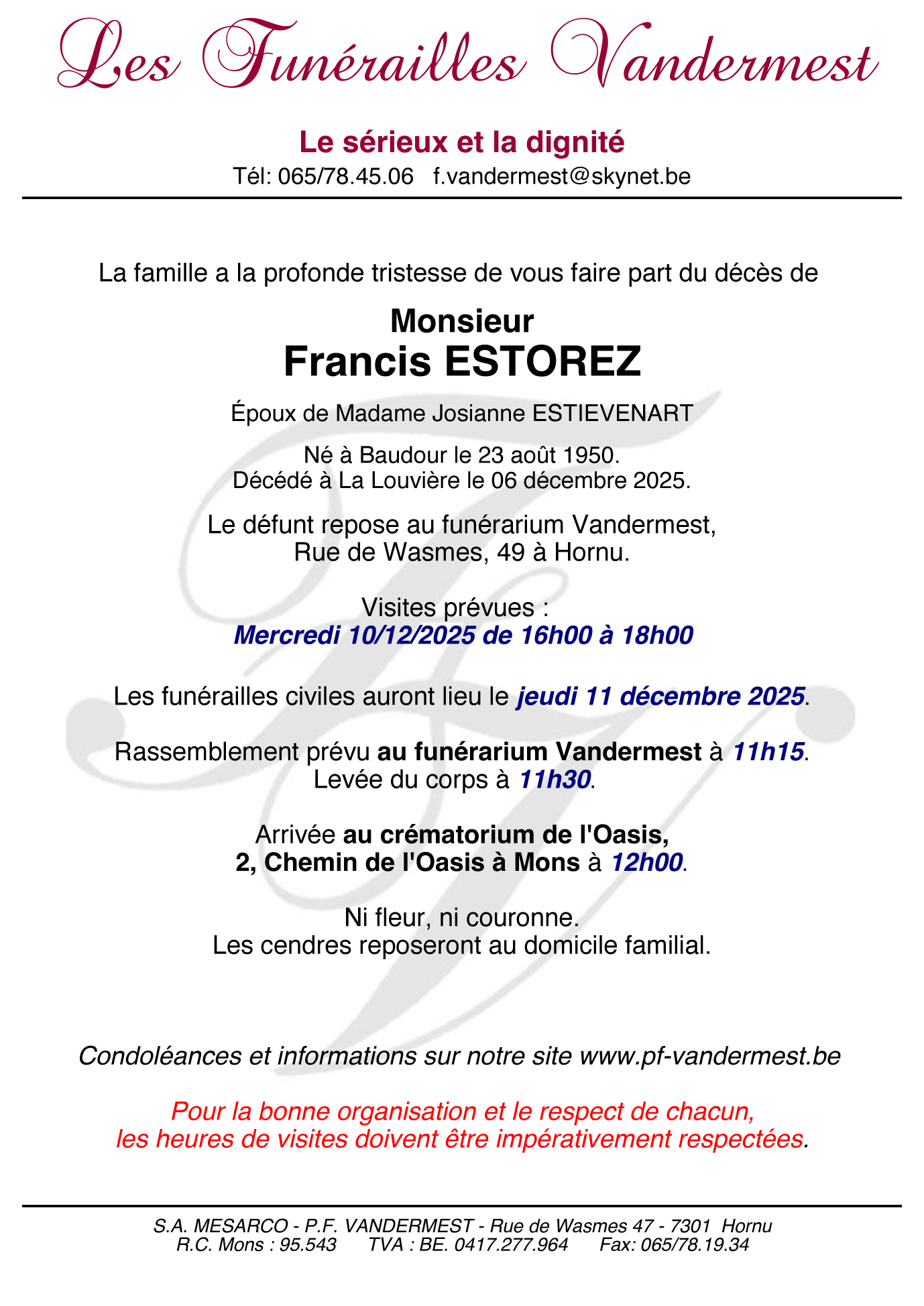 Image Annonce nécrologique