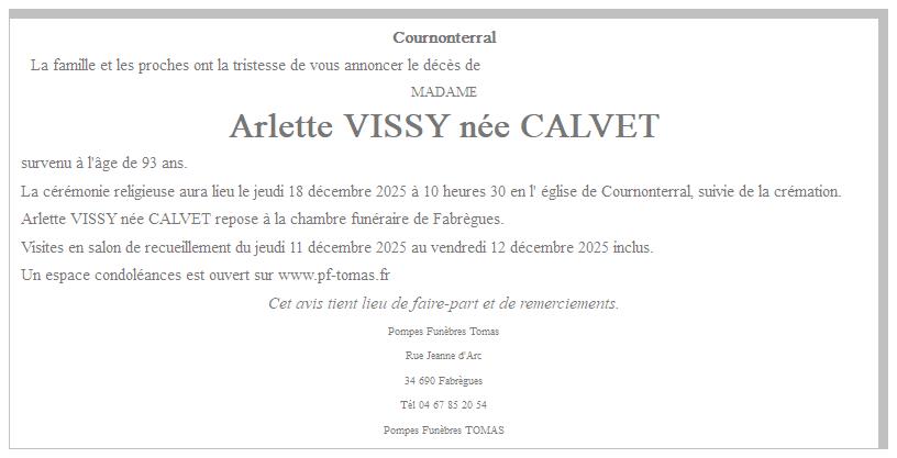 Image Annonce nécrologique