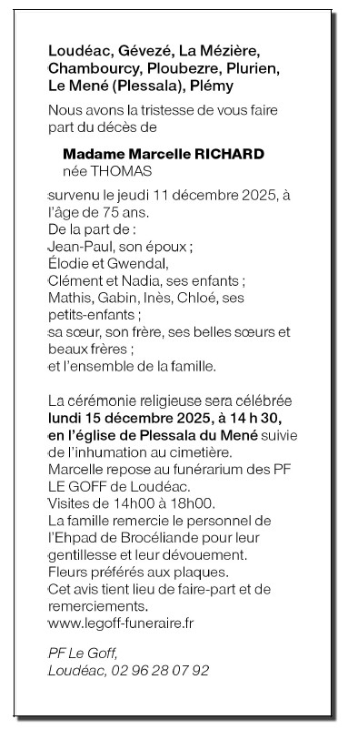 Image Annonce nécrologique