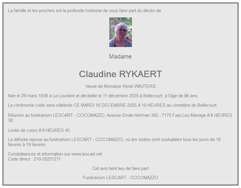 Image Annonce nécrologique