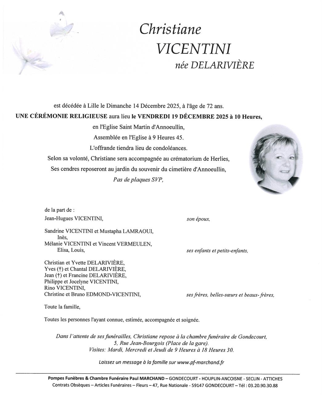 Image Faire-part de Christiane