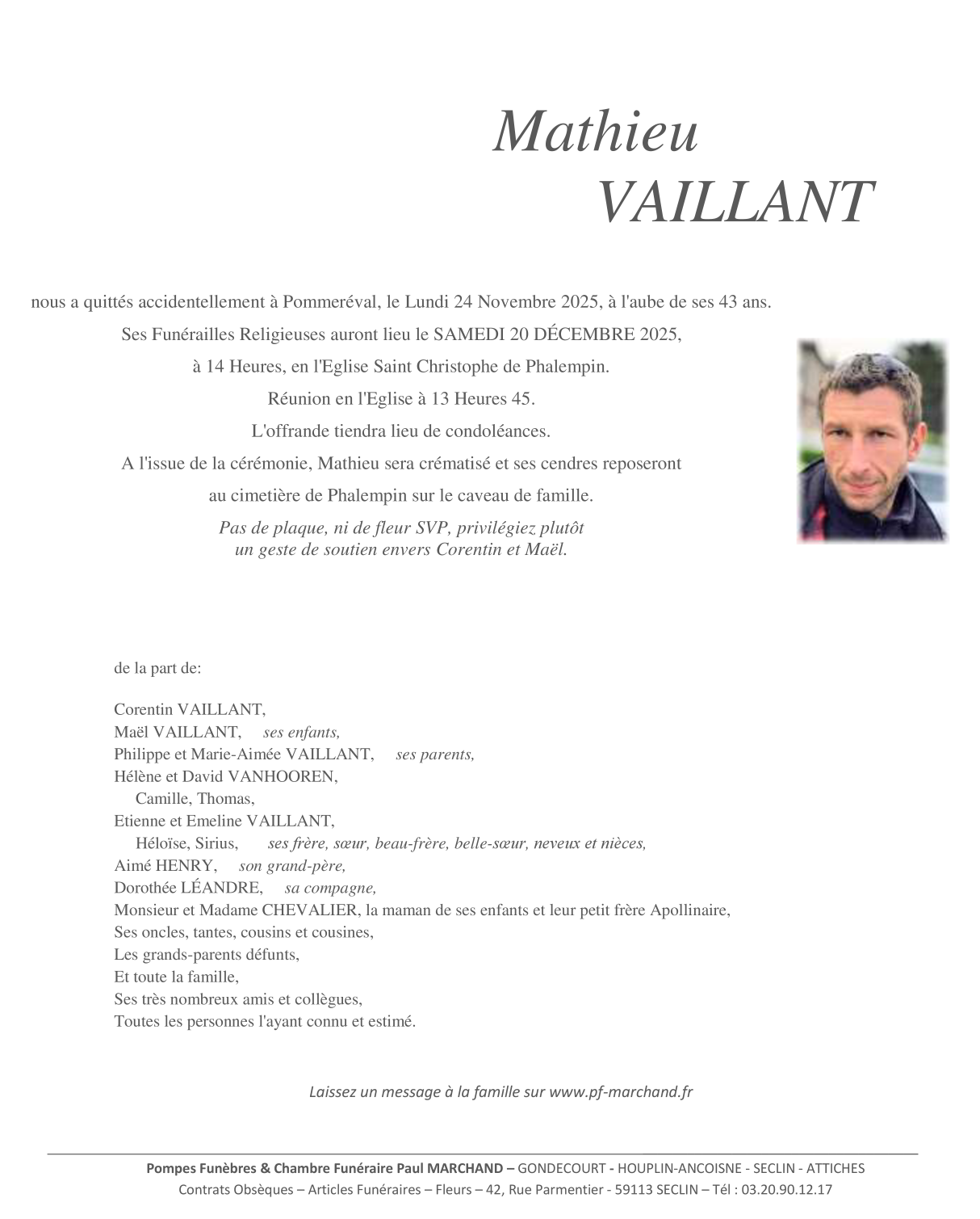 Image Faire-part de Mathieu