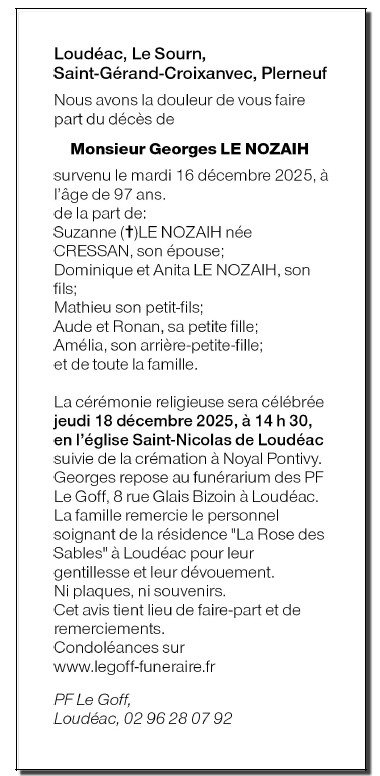 Image Annonce nécrologique