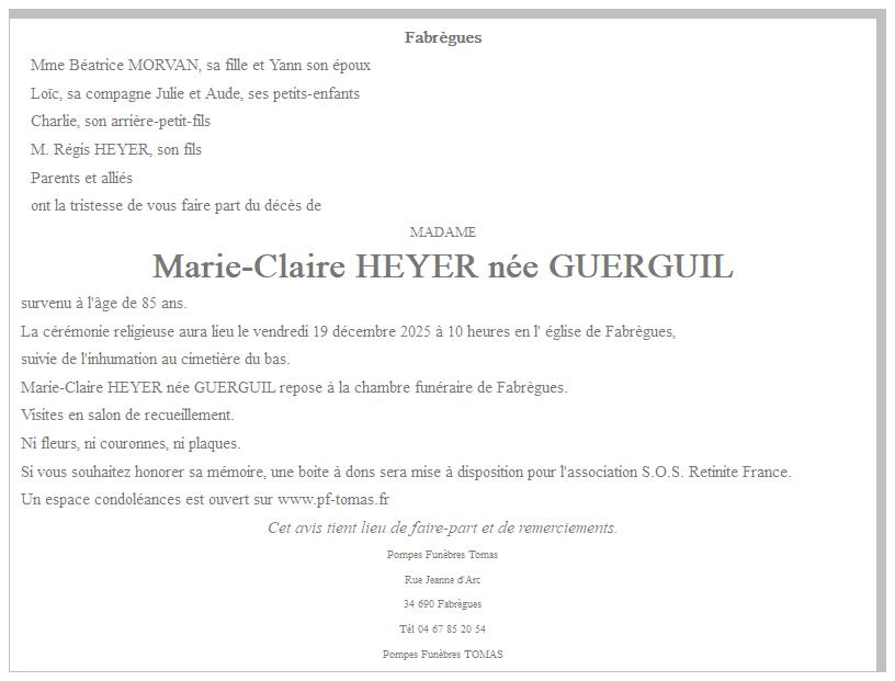 Image Annonce nécrologique