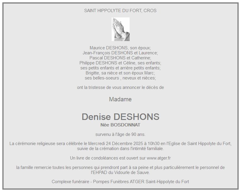 Image Annonce nécrologique