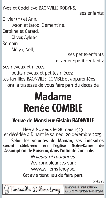 Image Annonce nécrologique