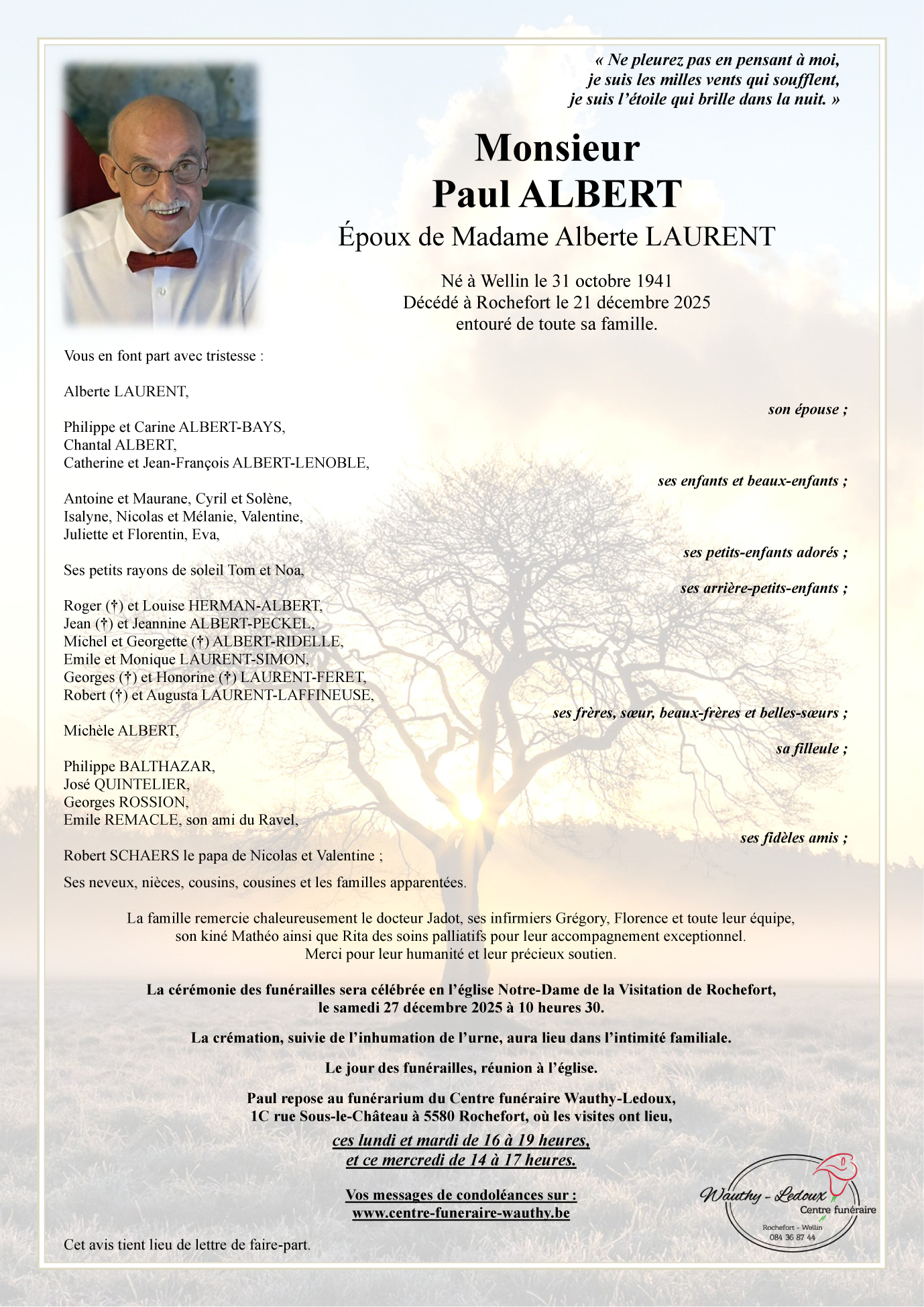 Image Annonce nécrologique