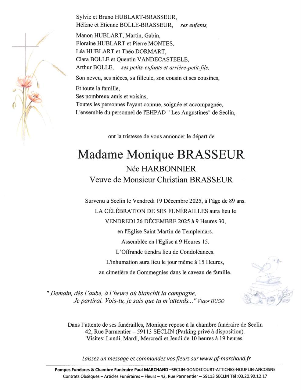 Image Faire-part de Monique