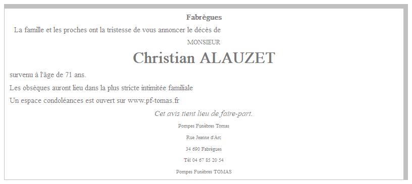 Image Annonce nécrologique