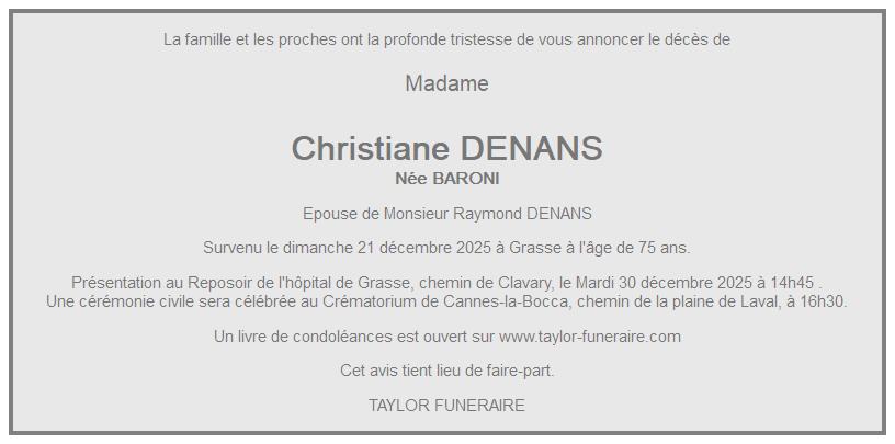 Image Annonce nécrologique