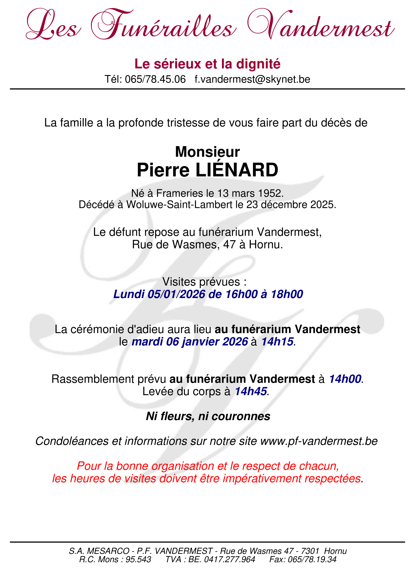 Image Annonce nécrologique