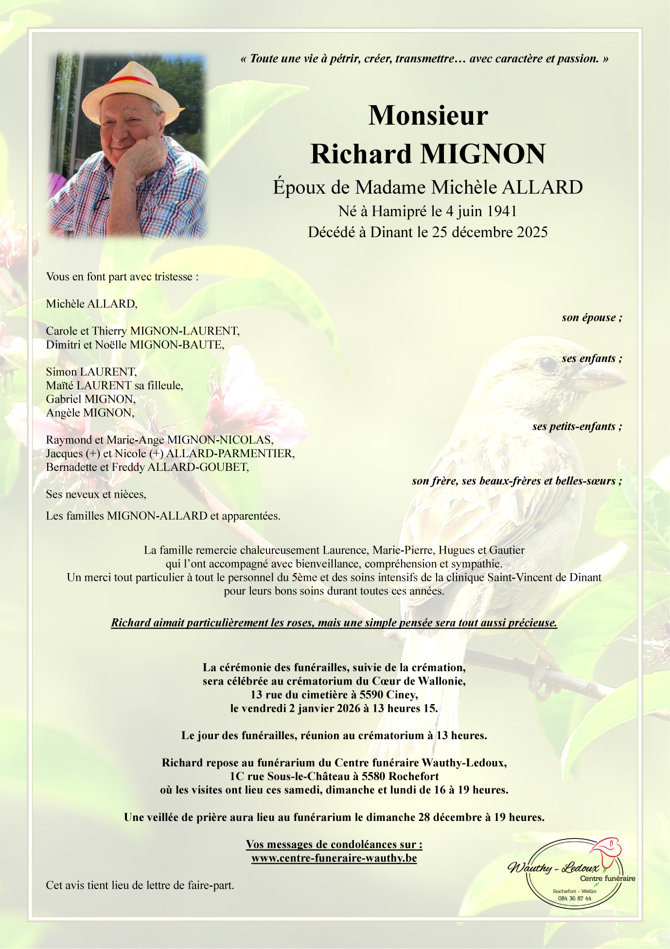 Image Annonce nécrologique