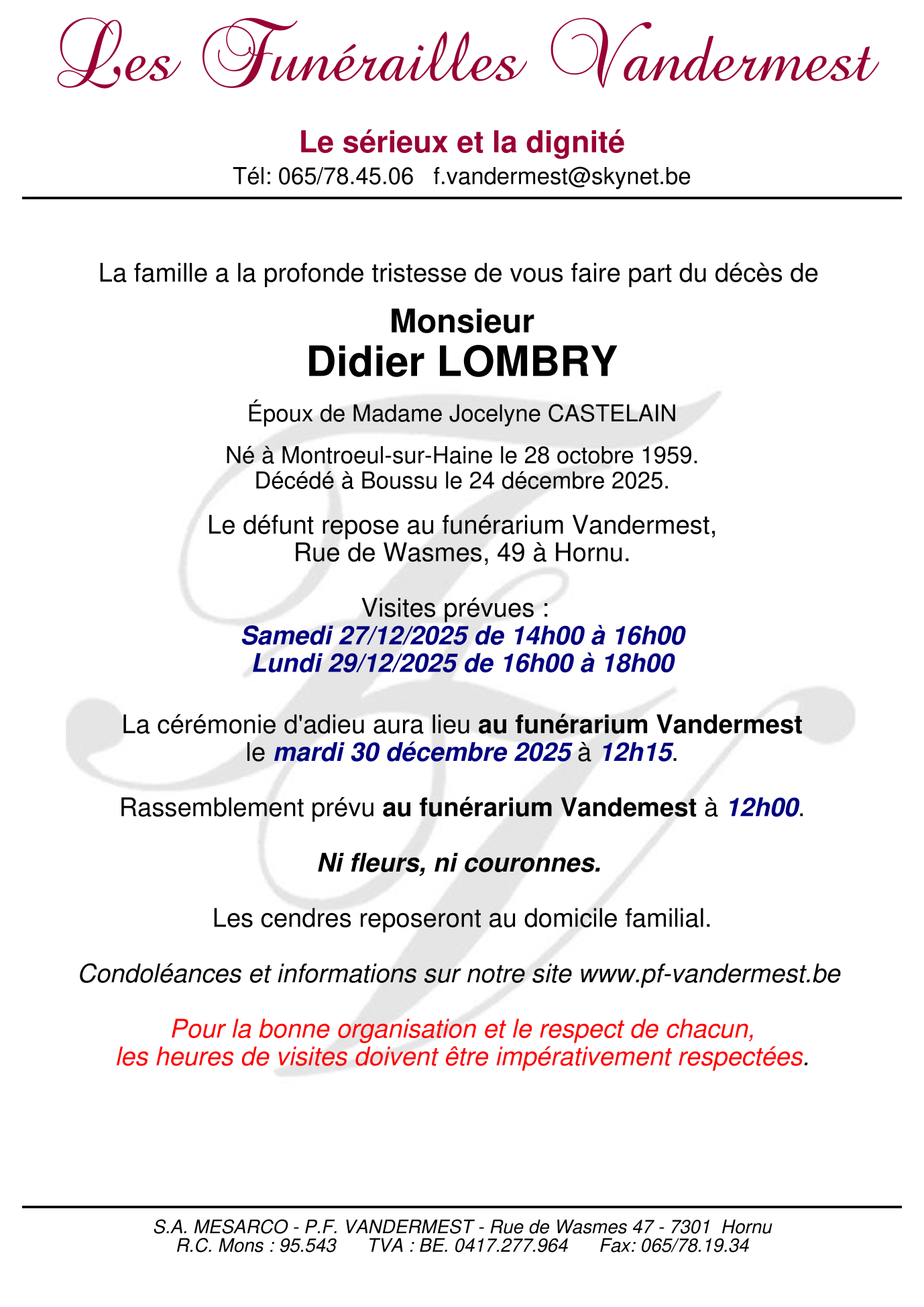 Image Annonce nécrologique