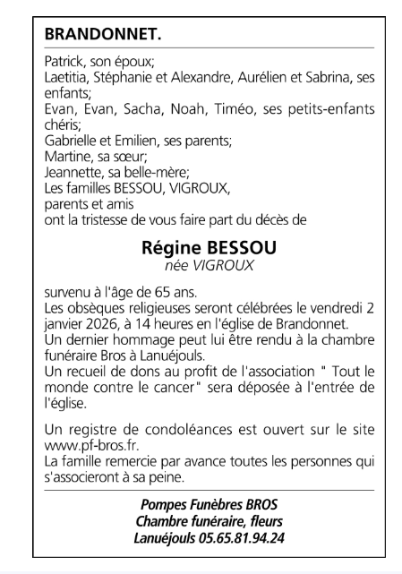 Image Annonce nécrologique