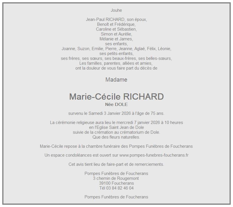 Image Annonce nécrologique