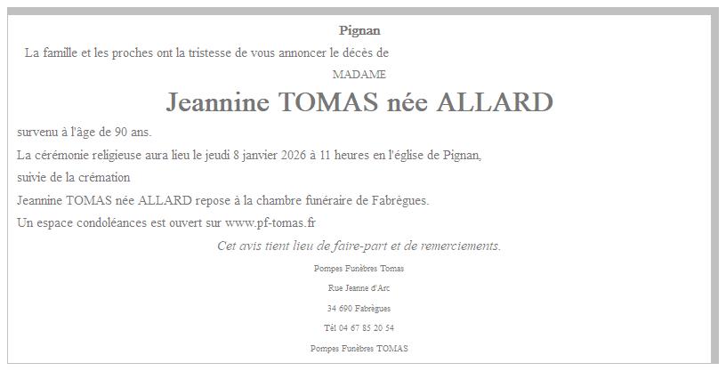 Image Annonce nécrologique